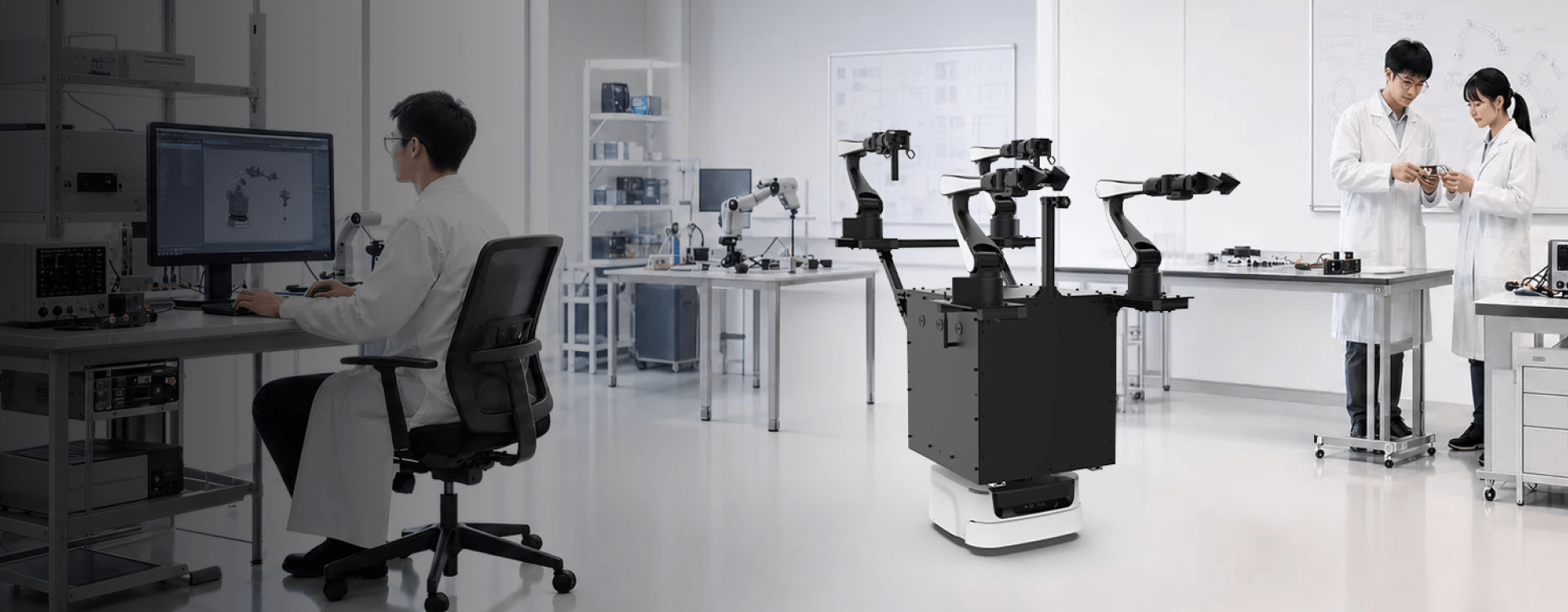 Embodied AI research ecosystem laboratory